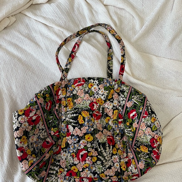 Vera Bradley Handbags - Vera Bradley Floral Quilted Tote Bag